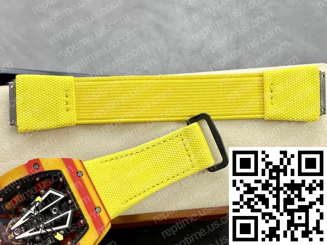 Richard Mille RM27-03 Tourbillon Yellow Strap - Image 3