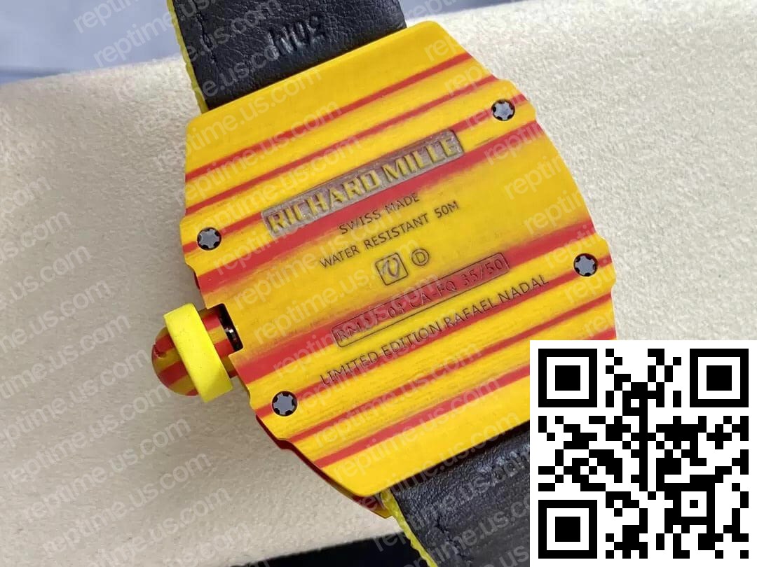 Richard Mille RM27-03 Tourbillon Yellow Strap - Image 4