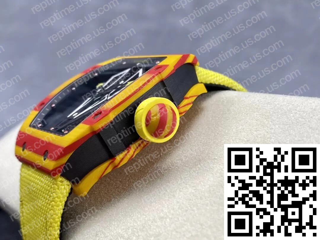 Richard Mille RM27-03 Tourbillon Yellow Strap - Image 5