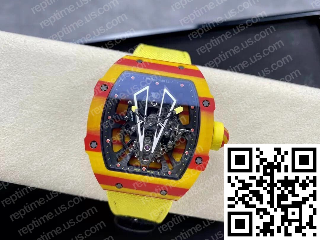 Richard Mille RM27-03 Tourbillon Yellow Strap - Image 7
