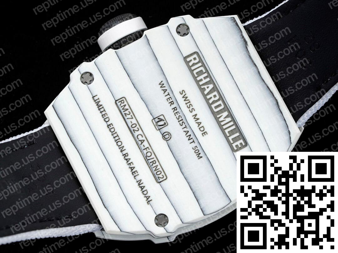 Richard Mille RM27-02 Rafael Nadal Tourbillon White Stra - Image 2
