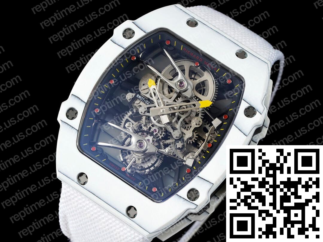 Richard Mille RM27-02 Rafael Nadal Tourbillon White Stra - Image 8