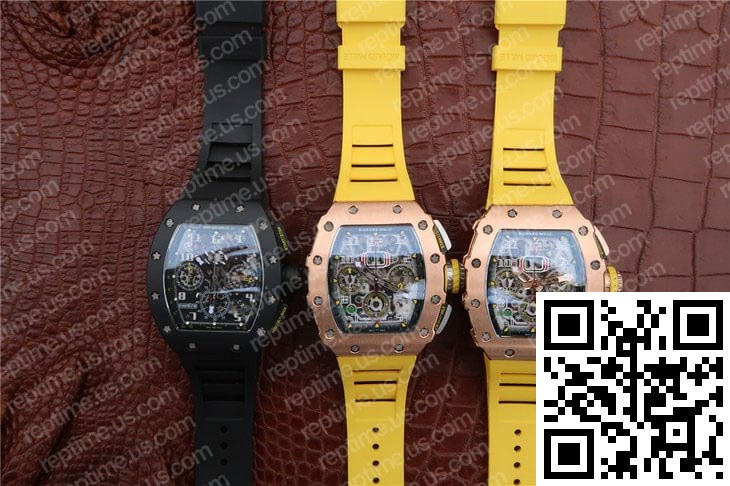Richard Mille RM011 Black Strap - Image 3