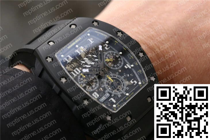 Richard Mille RM011 Black Strap - Image 5