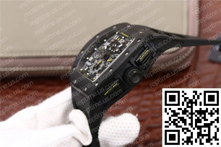 Richard Mille RM011 Black Strap - Image 7