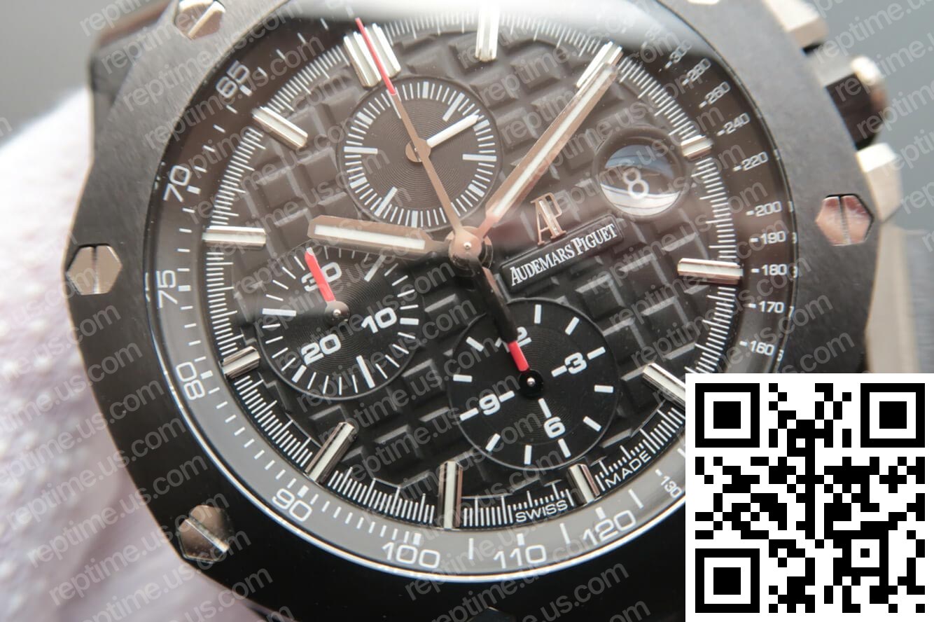 Audemars Piguet Royal Oak Offshore 26400AU.OO.A002CA.01 Black Dial - Image 4